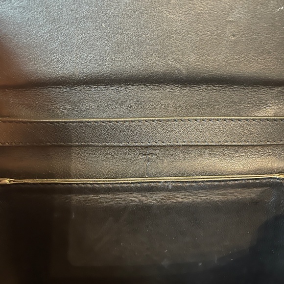 M2malletier La Fleur du Mal leather shoulder bag handbag clutch in black metal - Picture 15 of 16